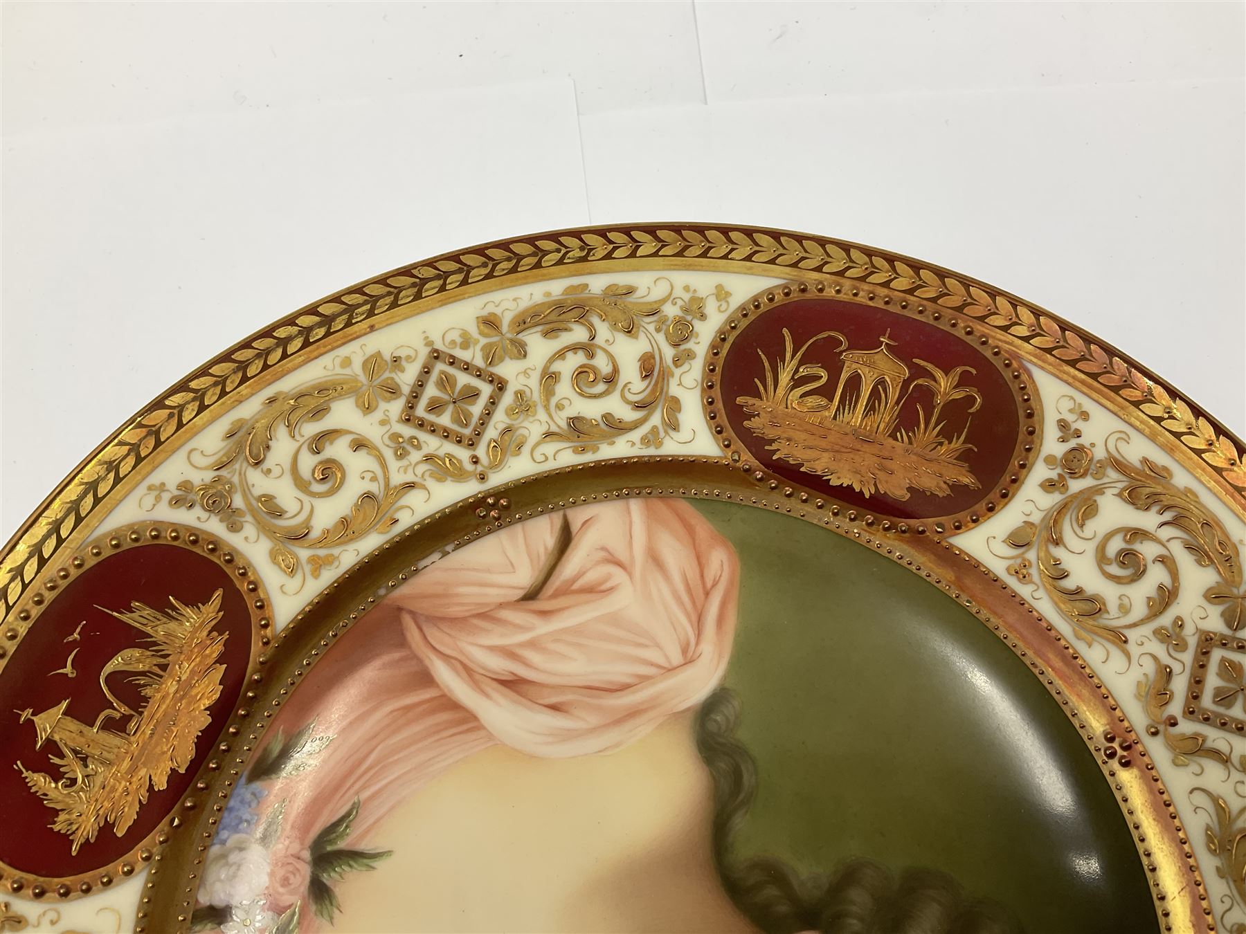 Two late 19th century cabinet plates in the manner of Vienna - Image 20 of 24