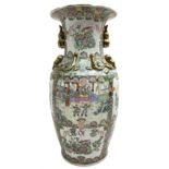20th century Chinese Canton floor vase