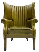 George III design barrel back armchair