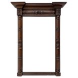 Regency mahogany pier glass wall mirror