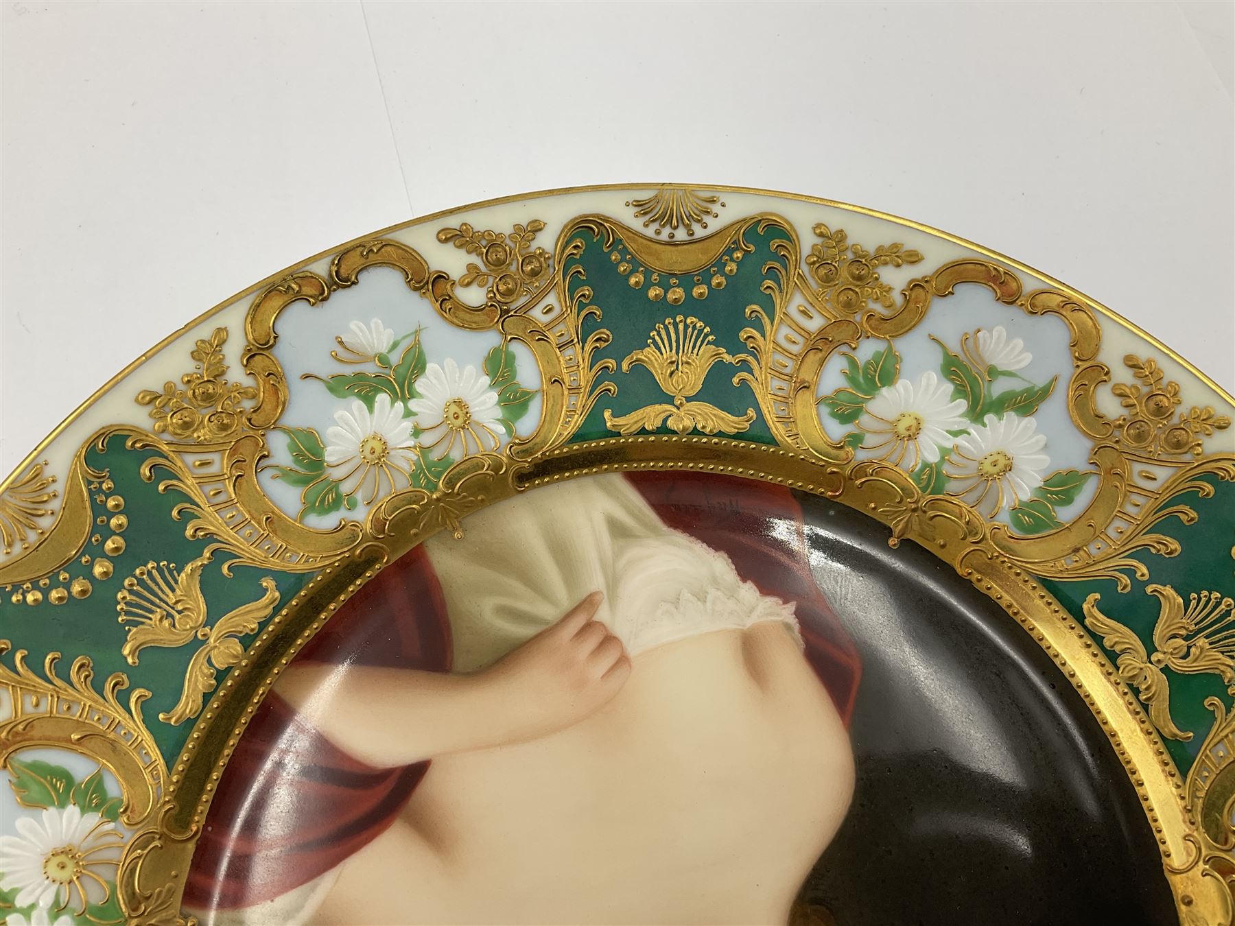 Two late 19th century cabinet plates in the manner of Vienna - Image 9 of 24