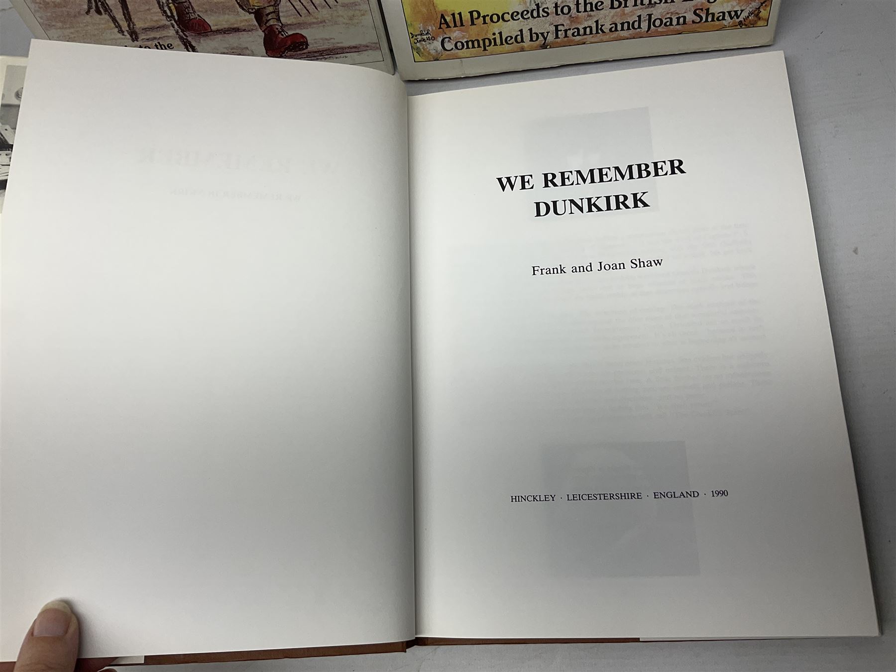 Frank and Joan Shaw: We Remember D-Day. 1994. Nine copies; We Remember Dunkirk. 1990. Two copies; We - Image 10 of 18