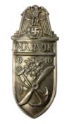 German Narvik arm shield dated 1940