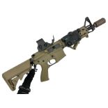 Combat Machine lithium battery powered airsoft BB rifle