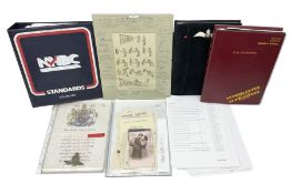 Military related ephemera including copies of research material relating to various KIA and other se
