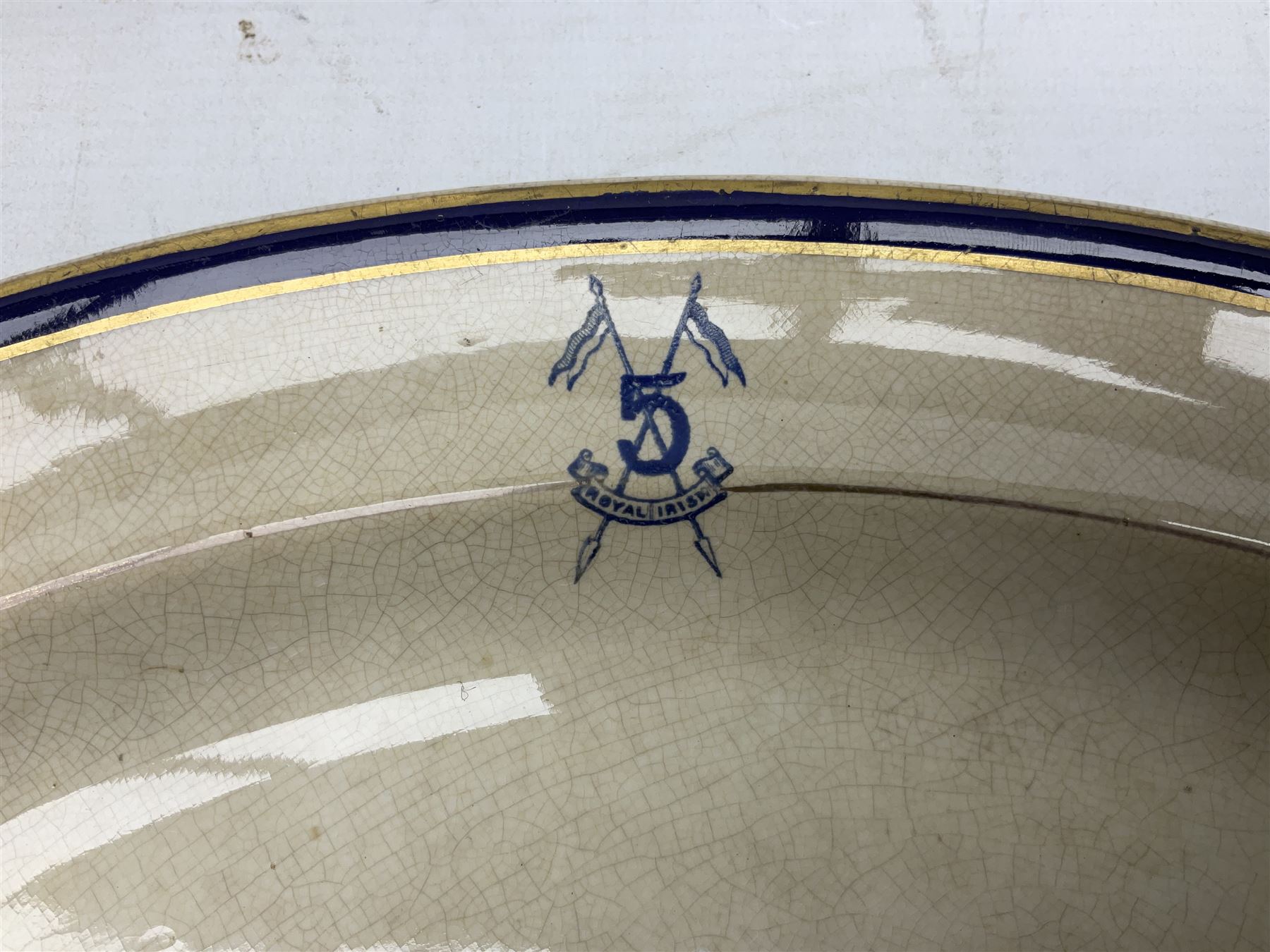 Three Regimental serving platters - Image 8 of 14