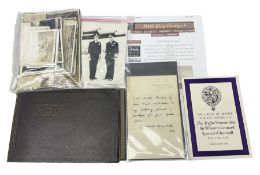 Disbound WW2 album relating to the battleship HMS King George VI containing over fifty various size