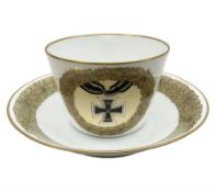 WW2 Nymphenburg cups and saucer