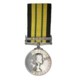 ERII Africa General Service Medal with Kenya clasp awarded to 22794613 Cpl. T. Leech R.A.M.C.; with