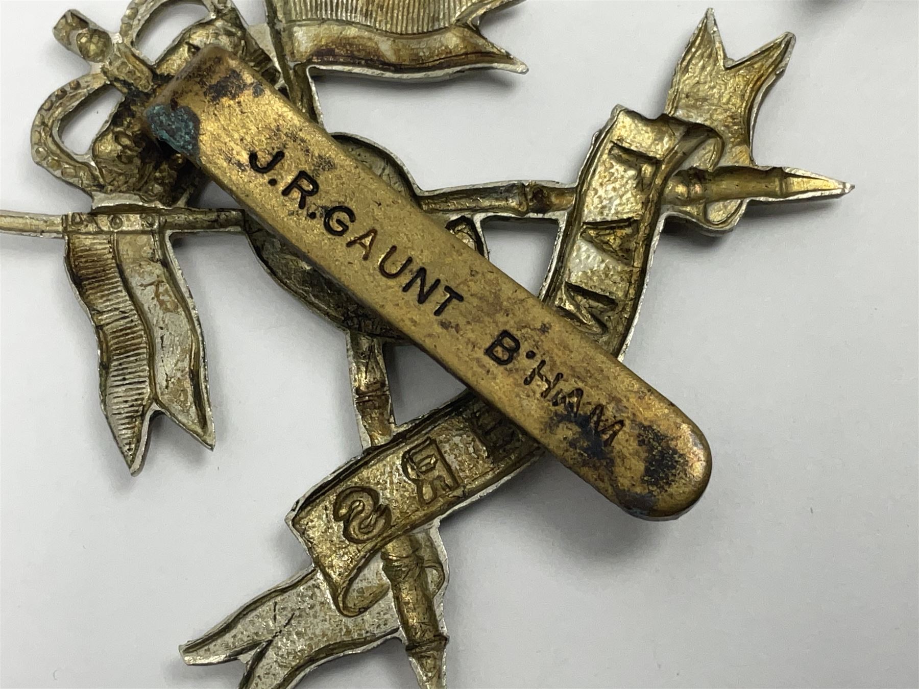 Nine Lancers metal cap badges including 9th - Image 8 of 17