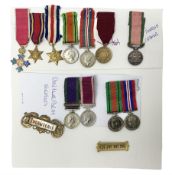 Eleven medal miniatures including Turkish Crimea