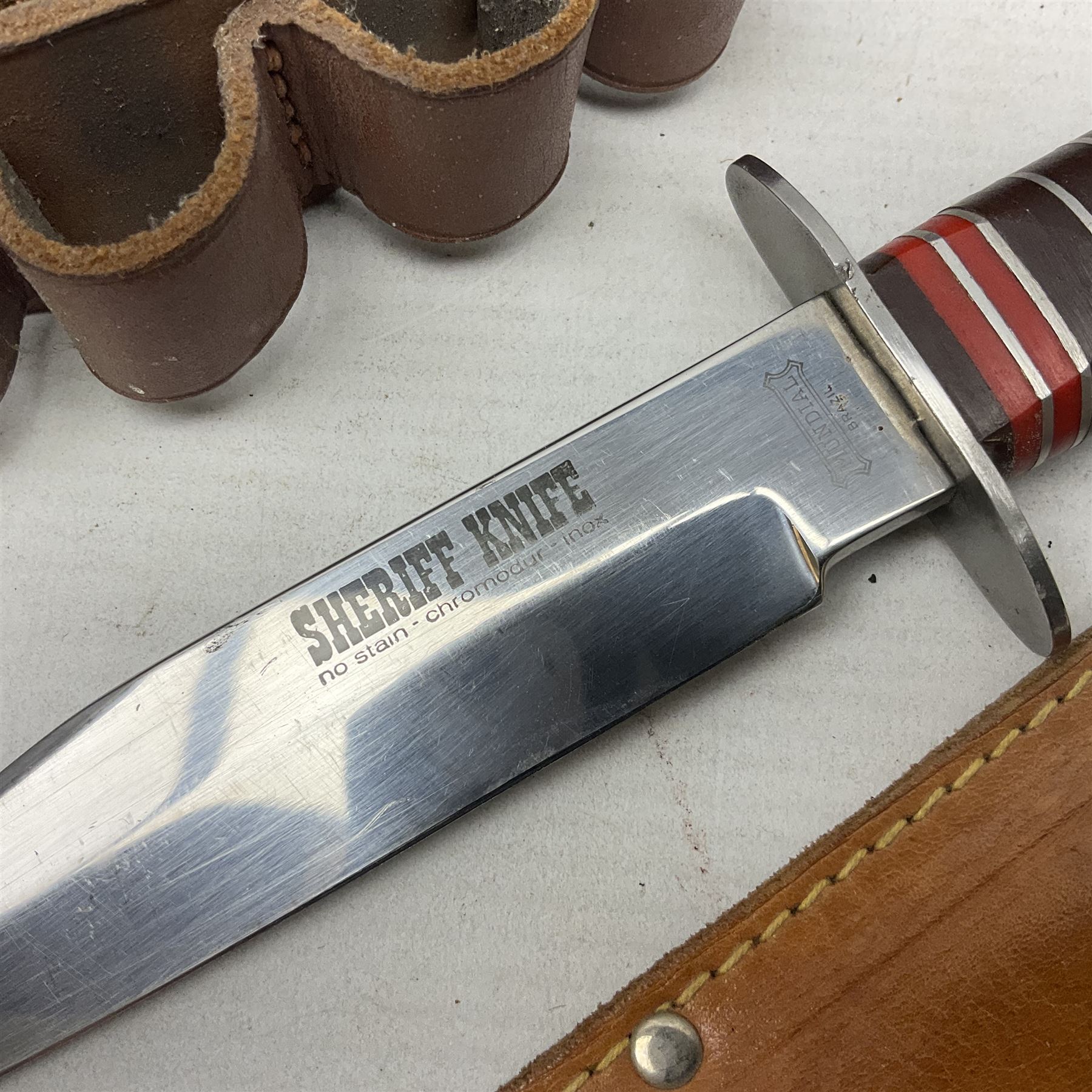 Mundial Brazil bowie knife - Image 4 of 21