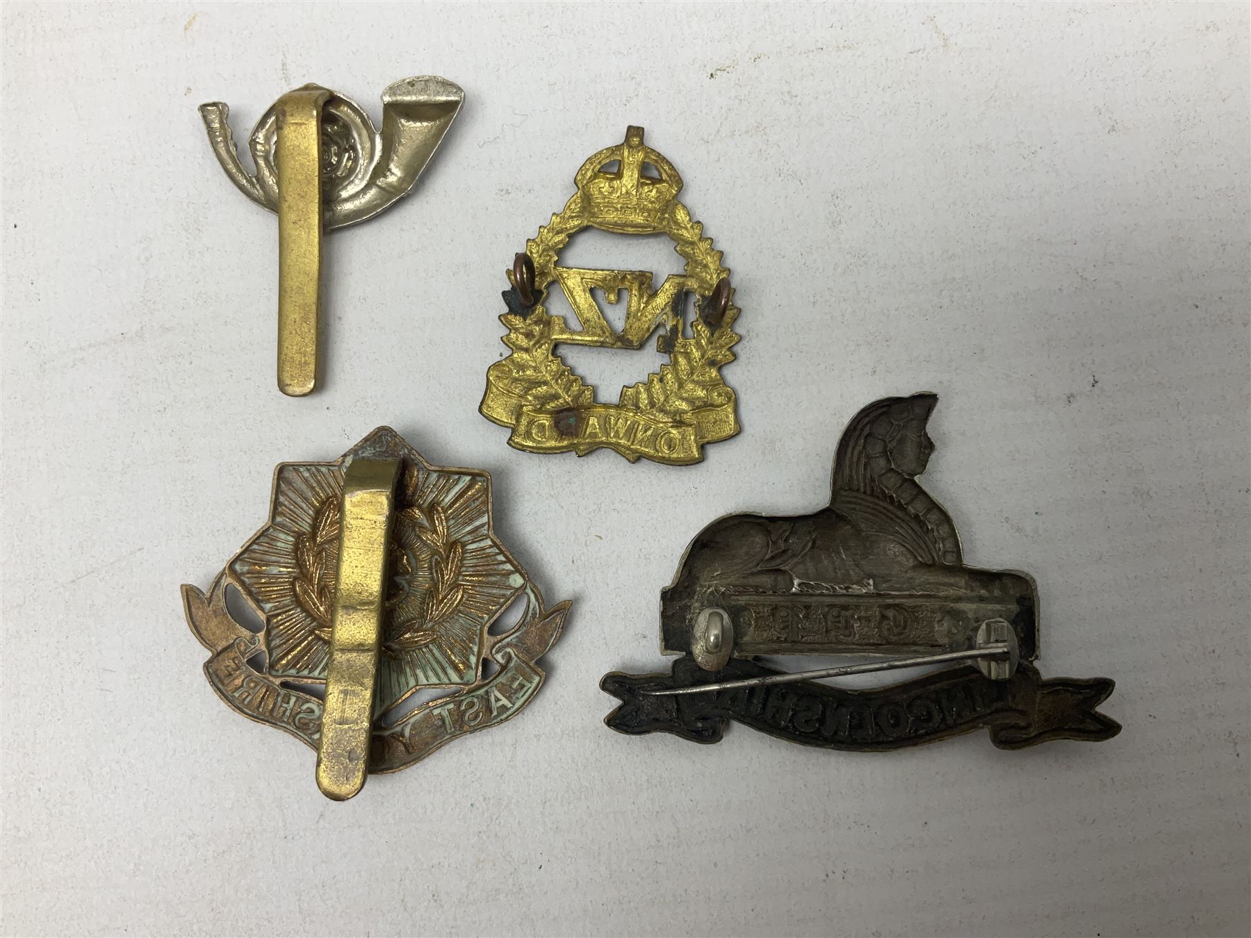 South African Army Orange Free State Artillery badge; three Commonwealth badges; and twelve Yorkshir - Image 3 of 11