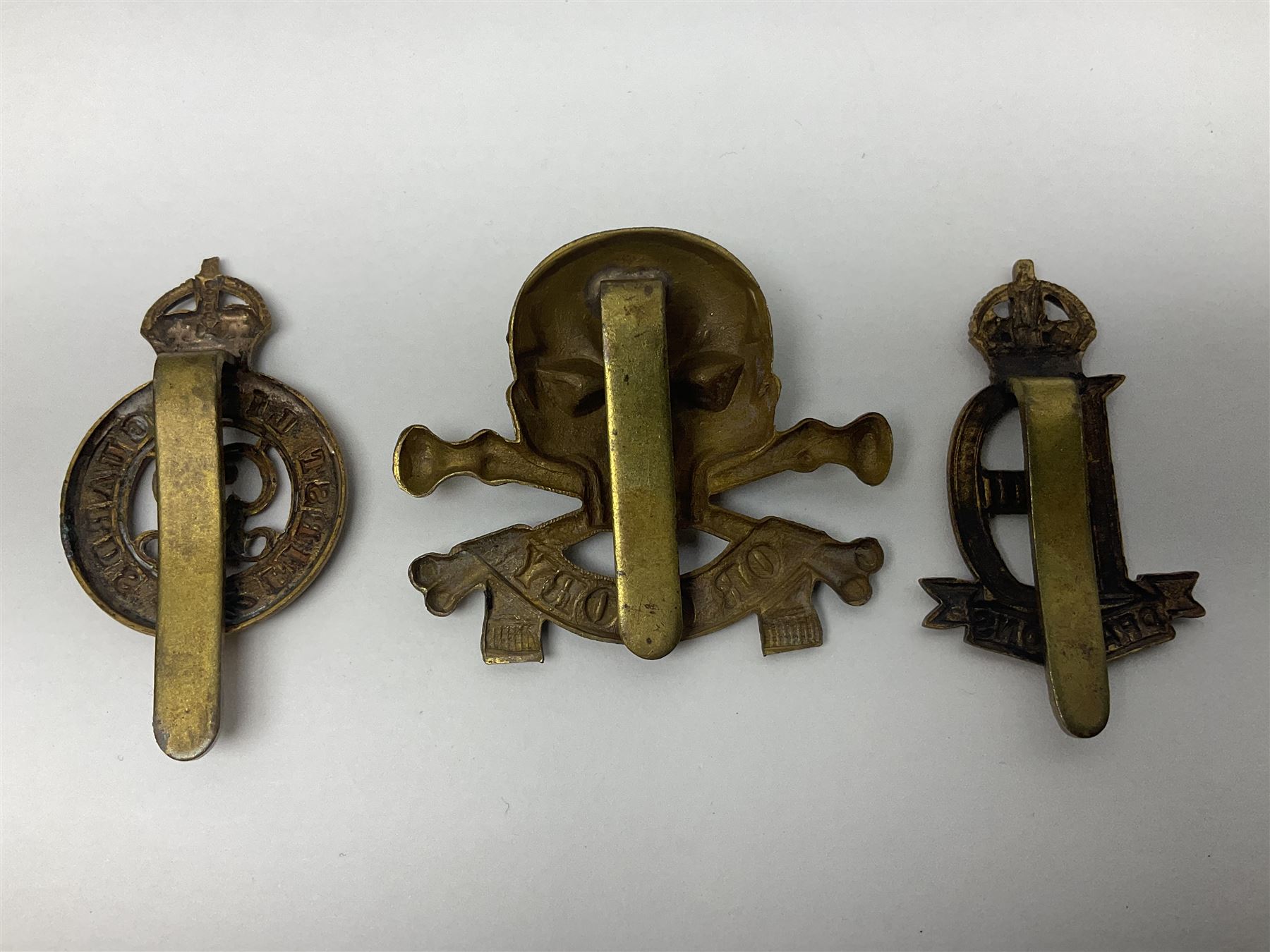 Nine Lancers metal cap badges including 9th - Image 12 of 17