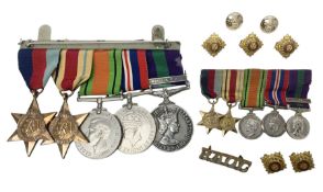 WWII group of five medals comprising 1939-1945 War Medal