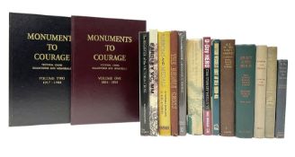 Sixteen books of Victoria Cross and general military interest including Monuments To Courage. Two vo