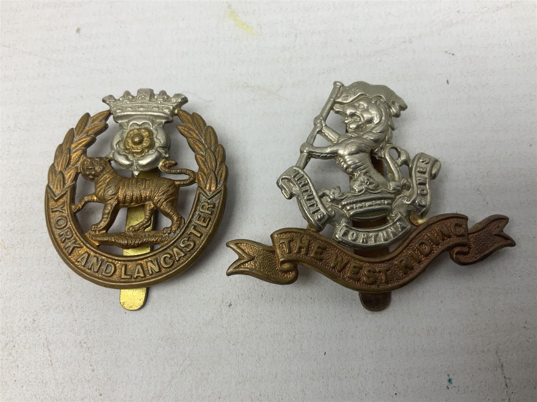 South African Army Orange Free State Artillery badge; three Commonwealth badges; and twelve Yorkshir - Image 8 of 11