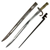 French model 1866 sabre bayonet