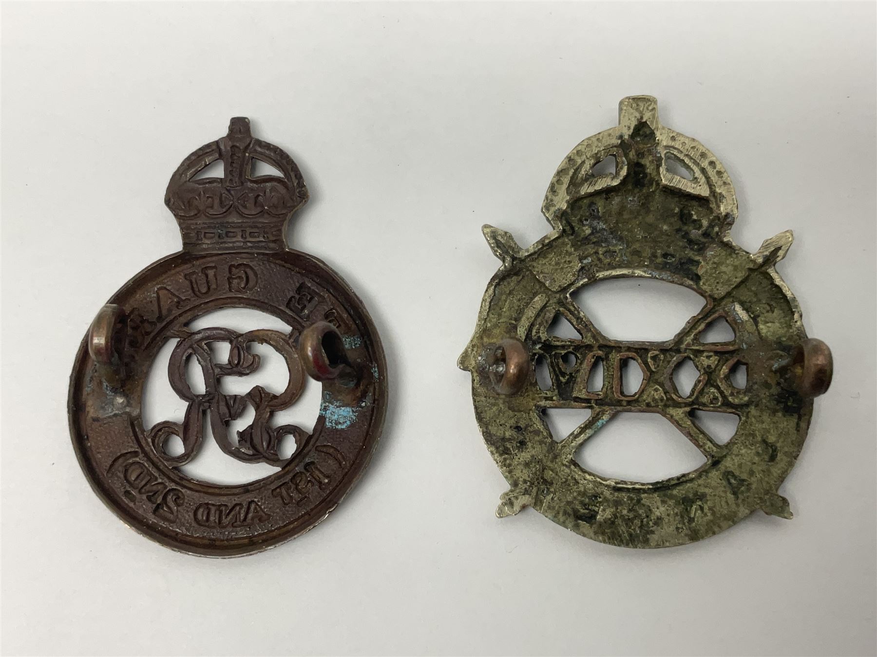 Nine Lancers metal cap badges including 9th - Image 3 of 17