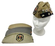 Four side caps - WW2 Russian