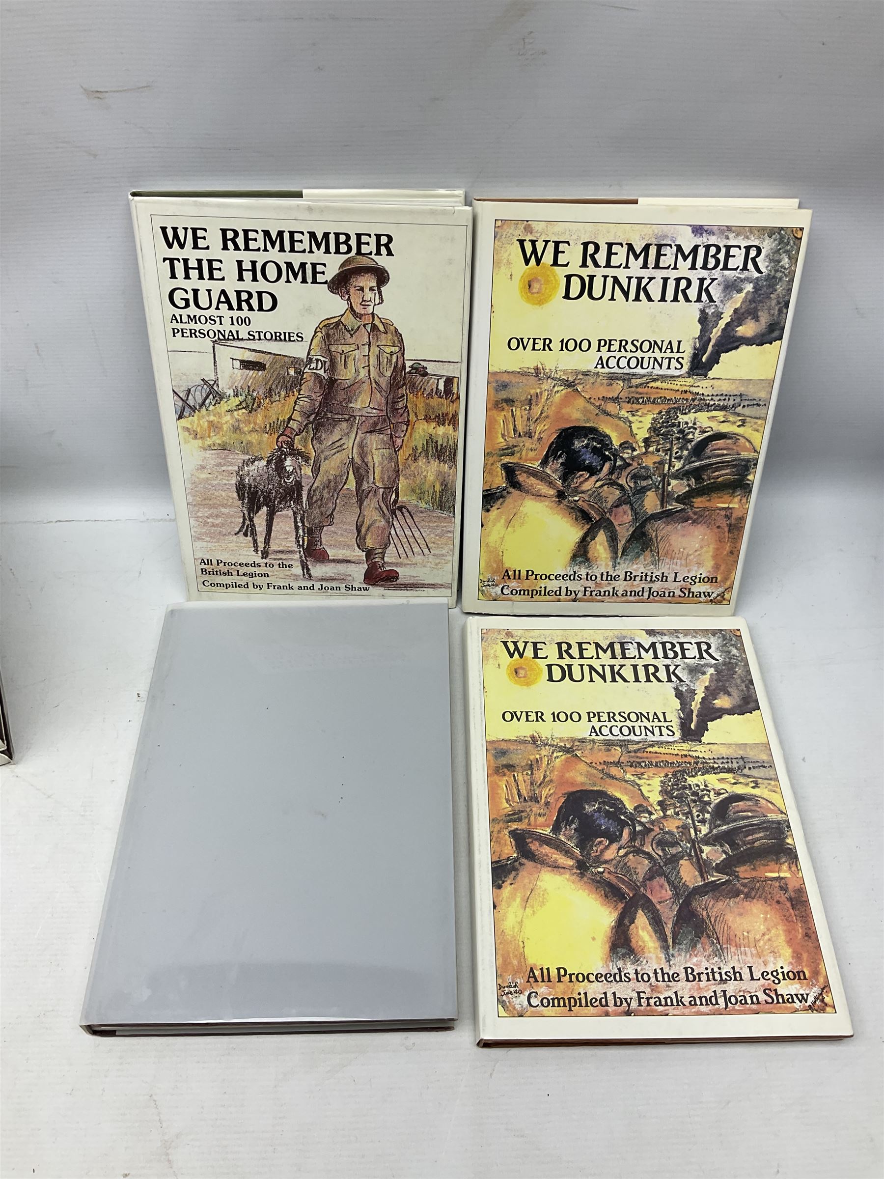 Frank and Joan Shaw: We Remember D-Day. 1994. Nine copies; We Remember Dunkirk. 1990. Two copies; We - Image 9 of 18