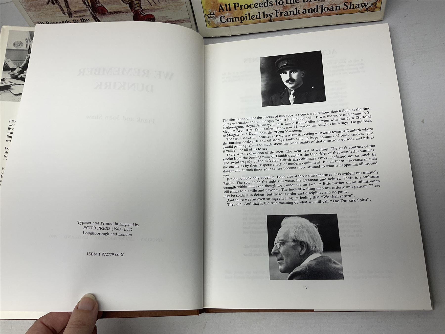 Frank and Joan Shaw: We Remember D-Day. 1994. Nine copies; We Remember Dunkirk. 1990. Two copies; We - Image 11 of 18