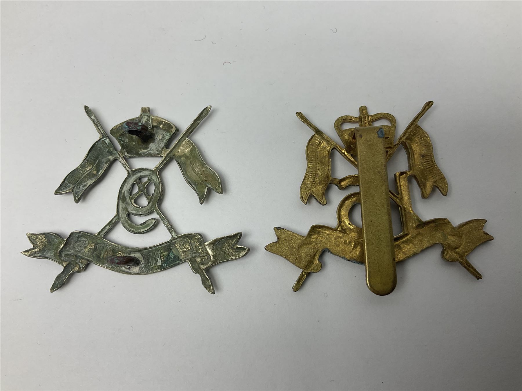 Nine Lancers metal cap badges including 9th - Image 10 of 17