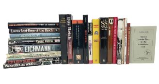 Twenty-six books of WW2 German interest with particular emphasis on the 'SS'