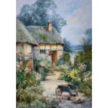 Theresa Sylvester Stannard (British 1898-1947): 'The Gardener's Cottage'