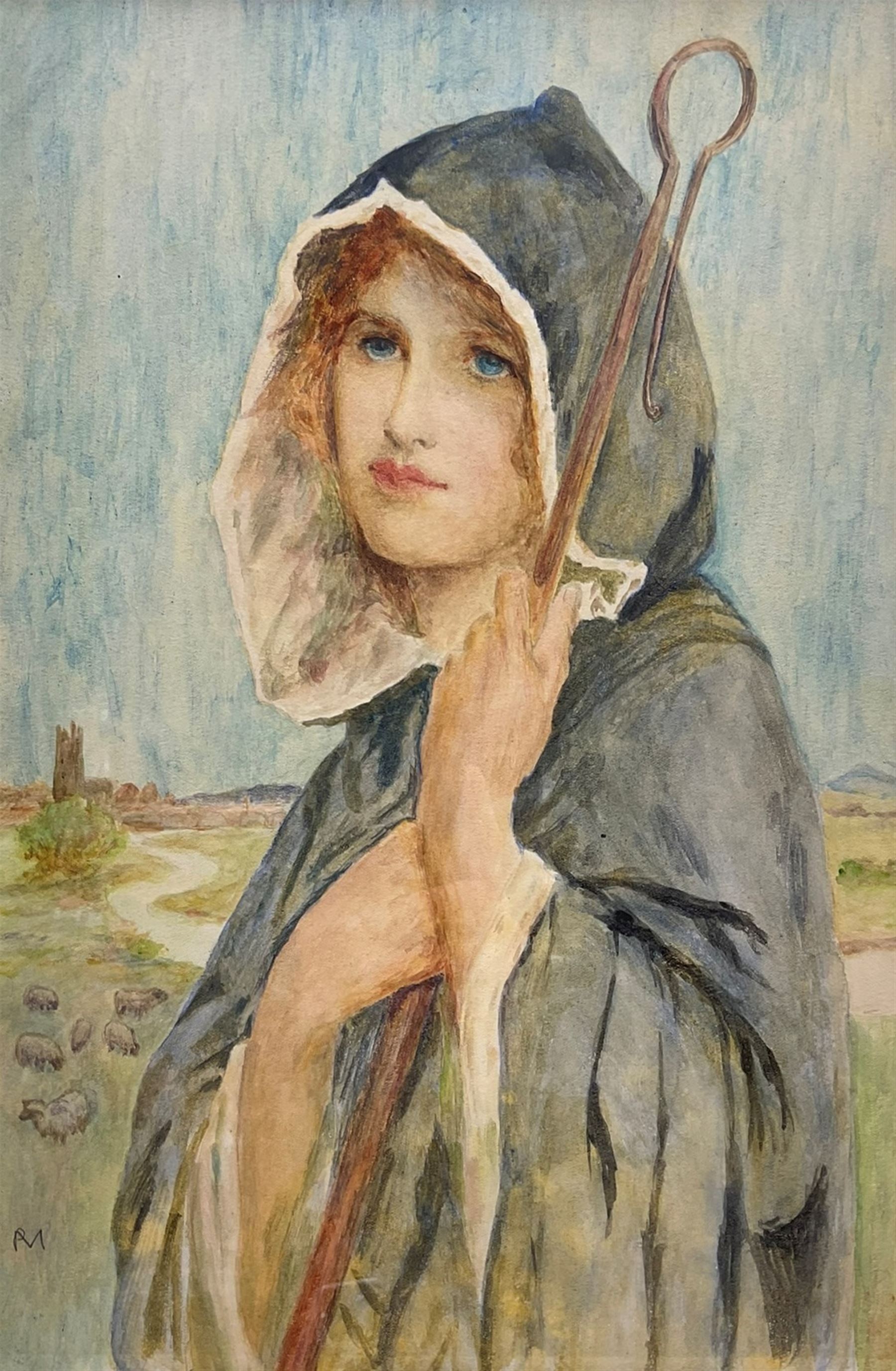 Philip Richard Morris ARA (British 1838-1902): The Young Shepherdess