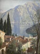 Frederick (Fred) William Elwell RA (British 1870-1958): Alpine Lake Scene