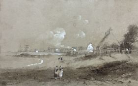 John Wilson Carmichael (British 1800-1868): North Sunderland Harbour