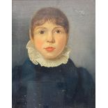English School (Early 19th century): Portrait of 'Thomas Shepherd Noble' as a Young Boy