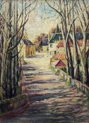 Evelyne Oughtred Buchanan (née Watson) (British 1883-1978): Tree Lined Street