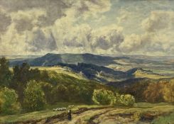 Sir Herbert Edwin Pelham Hughes-Stanton RA (British 1870-1937): 'Haslemere from Hindhead'