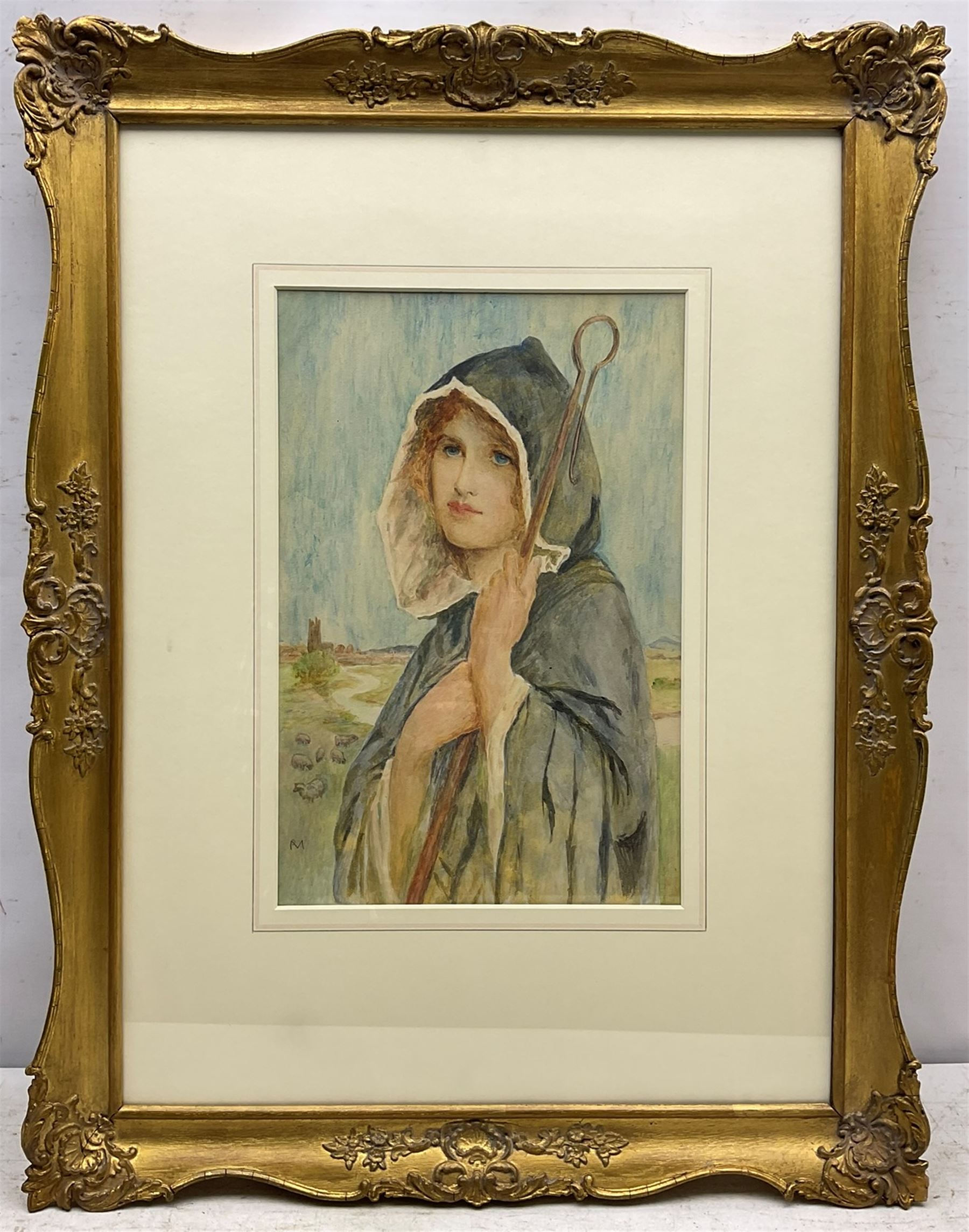 Philip Richard Morris ARA (British 1838-1902): The Young Shepherdess - Image 2 of 4