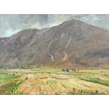 Herbert F Royle (British 1870-1958): Scottish Upland Fields