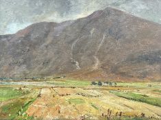 Herbert F Royle (British 1870-1958): Scottish Upland Fields