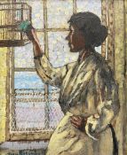 Harold Harvey (Newlyn School 1874-1941): Study for 'First Light'