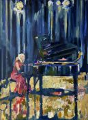 Richard Gower (British 1962-): The Candlelit Piano Concert Beneath the Moon