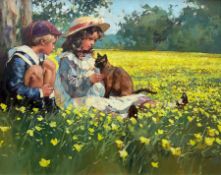 Dianne Elizabeth Flynn (Northern British 1939-): 'Languedoc Spring'