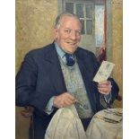 Arnold Henry Mason RA (British 1885-1963): 'The Optimist' - Portrait of H A Thompson