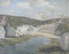 Walter Goodin (British 1907-1992): South Landing Flamborough