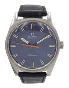 Omega Geneve gentleman's stainless steel automatic wristwatch