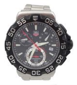 Tag Heuer Formula 1 gentleman's stainless steel chronograph quartz wristwatch