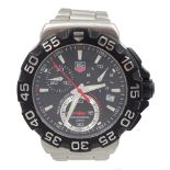 Tag Heuer Formula 1 gentleman's stainless steel chronograph quartz wristwatch