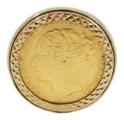 Queen Victoria 1872 gold full sovereign