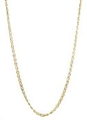 9ct gold anchor link necklace chain