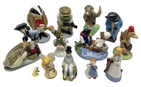 Twelve Wade Collectors Club Figures