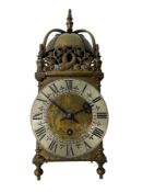 Elliot - 8-day 20th century replica 18th century lantern clock